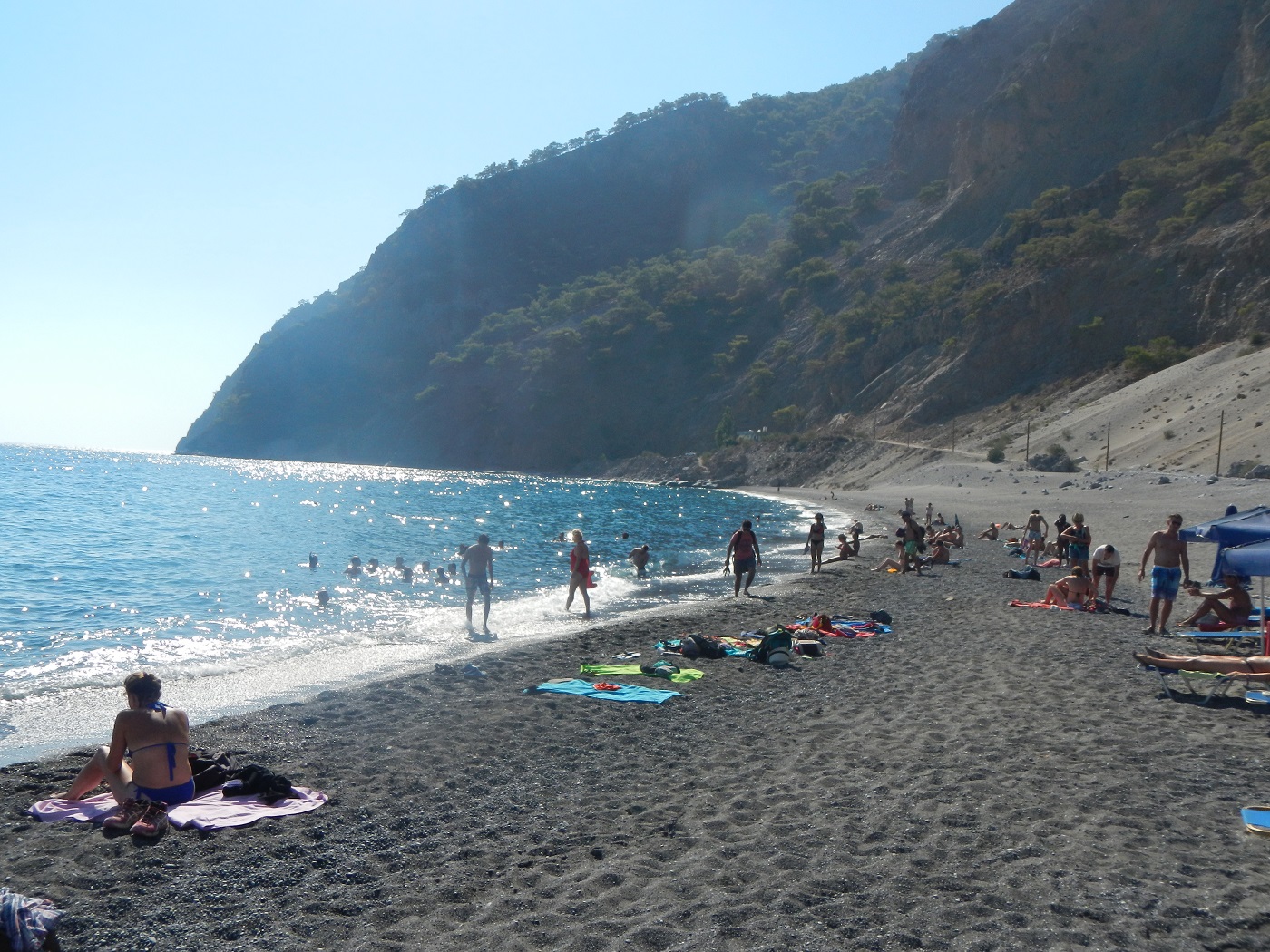 plaja Agia Roumeli Creta |