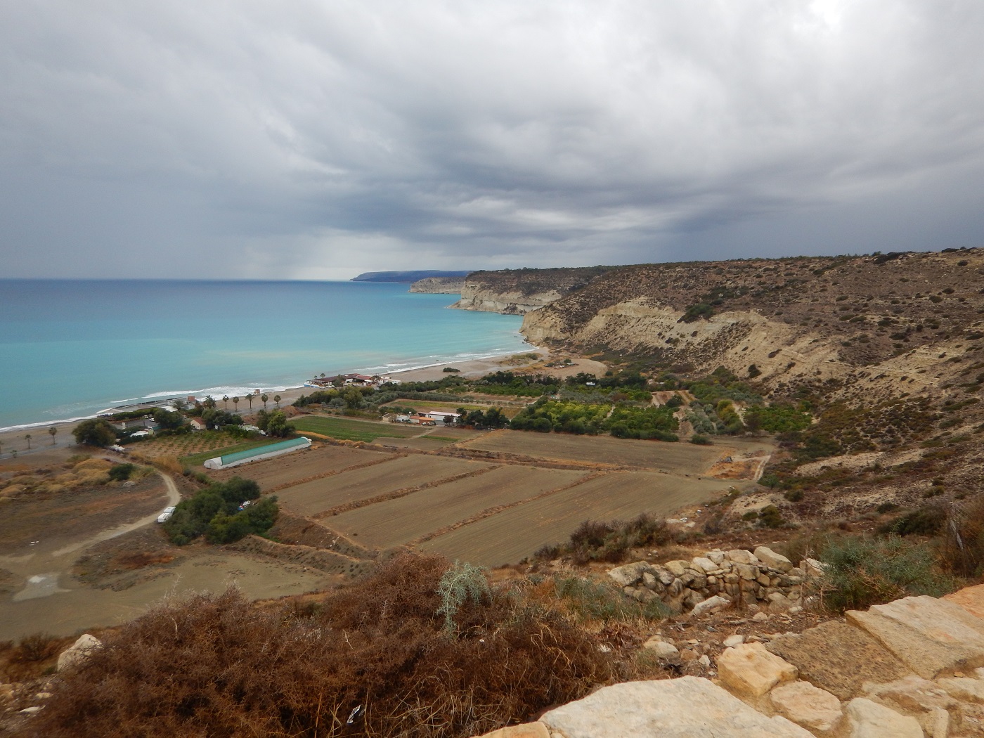 priveliste spre mare Cipru | Kourion |