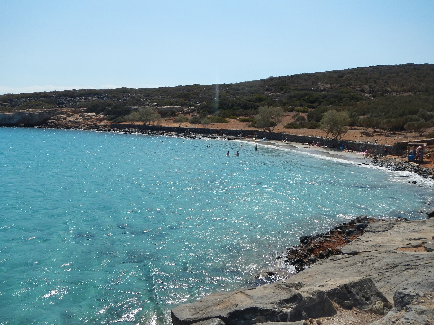 panorama Kolokytha beach | plaje insula Creta |