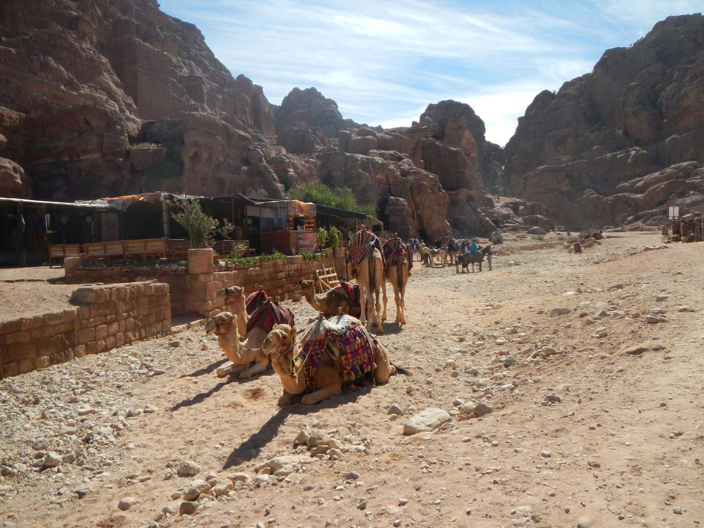camilele din Petra