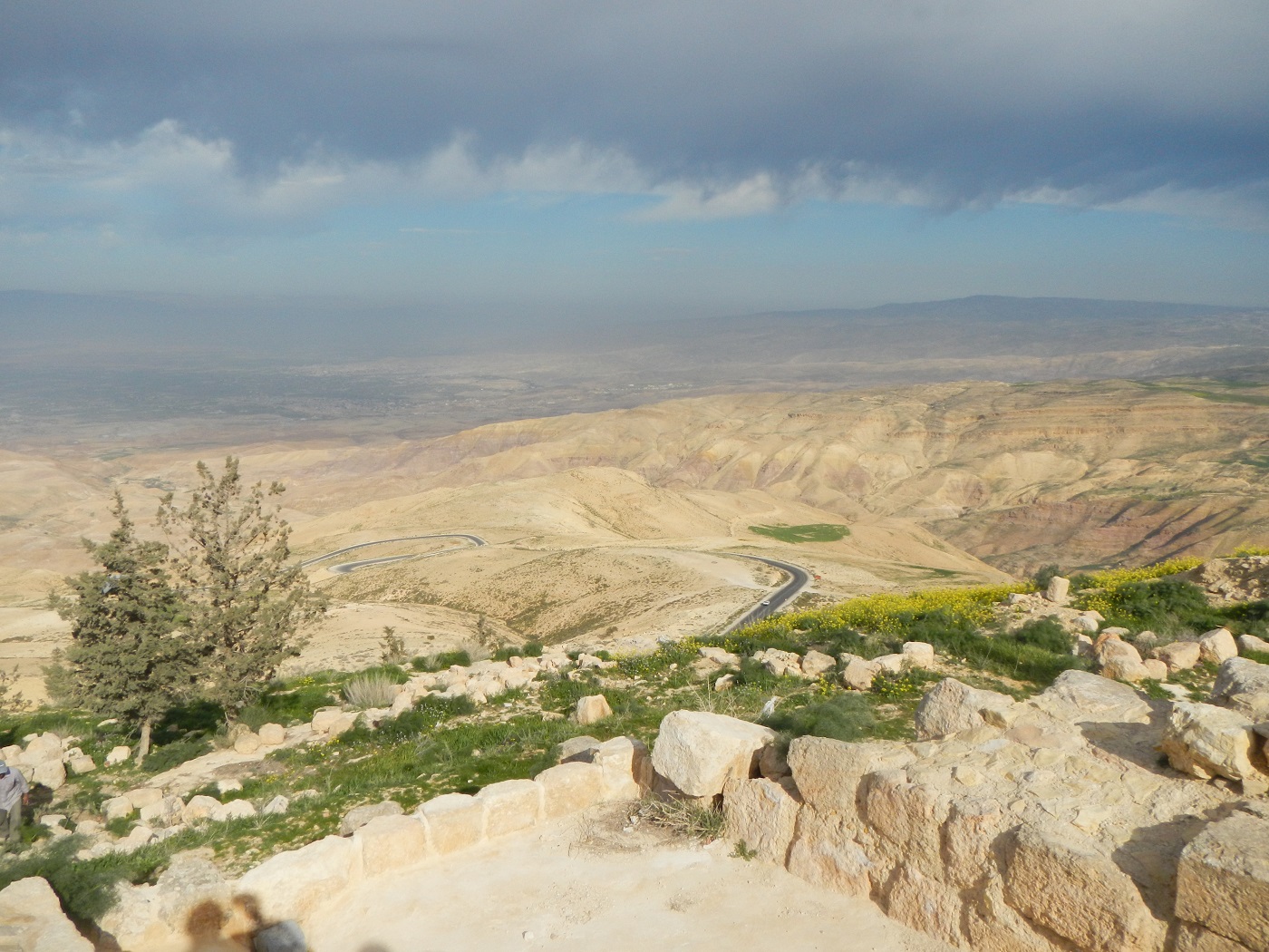 Valea Iordanului de pe Muntele Nebo