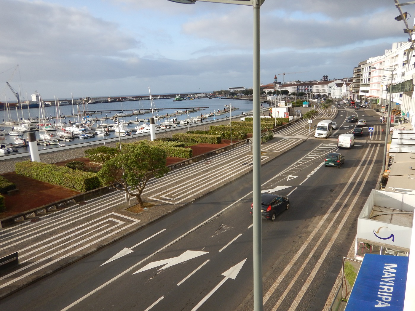Ponta Delgada | panorama port | 