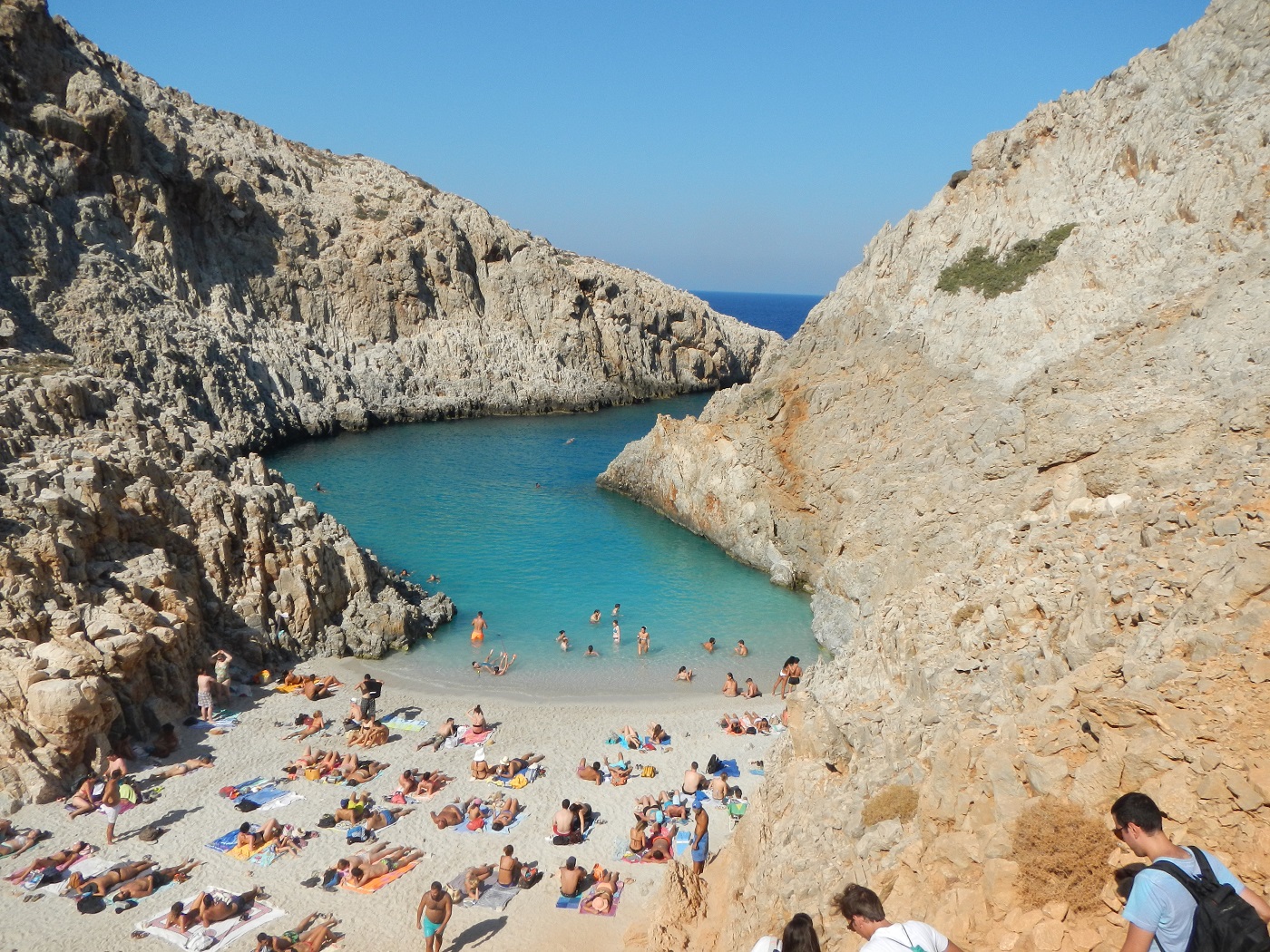 Stefanou beach | plaja Stefanou Creta | Calatorul Multumit |