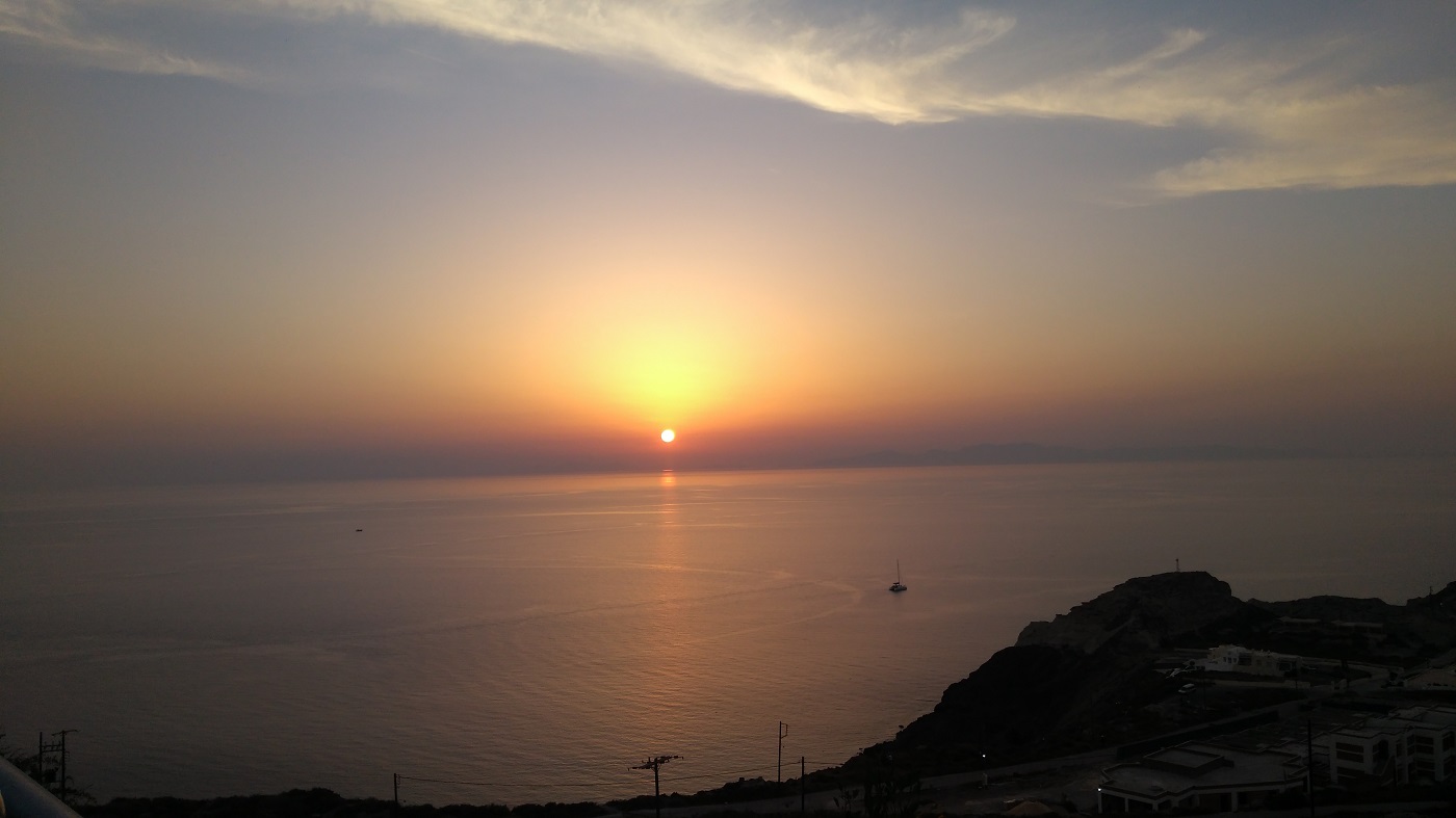 Apus de soare | Oia | Calatorul multumit in Santorini |