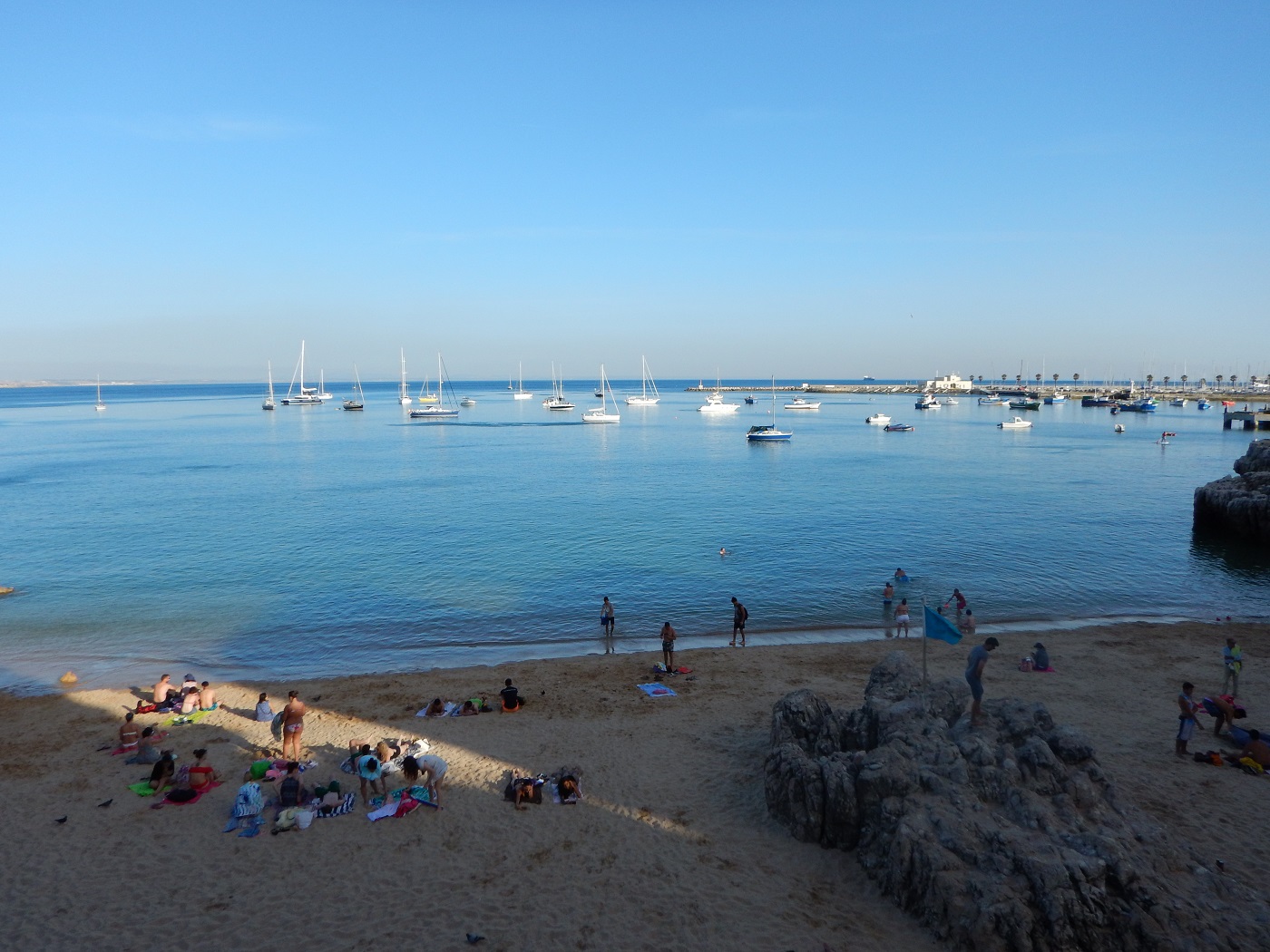 plaja Rainha panorama | plaje Cascais |