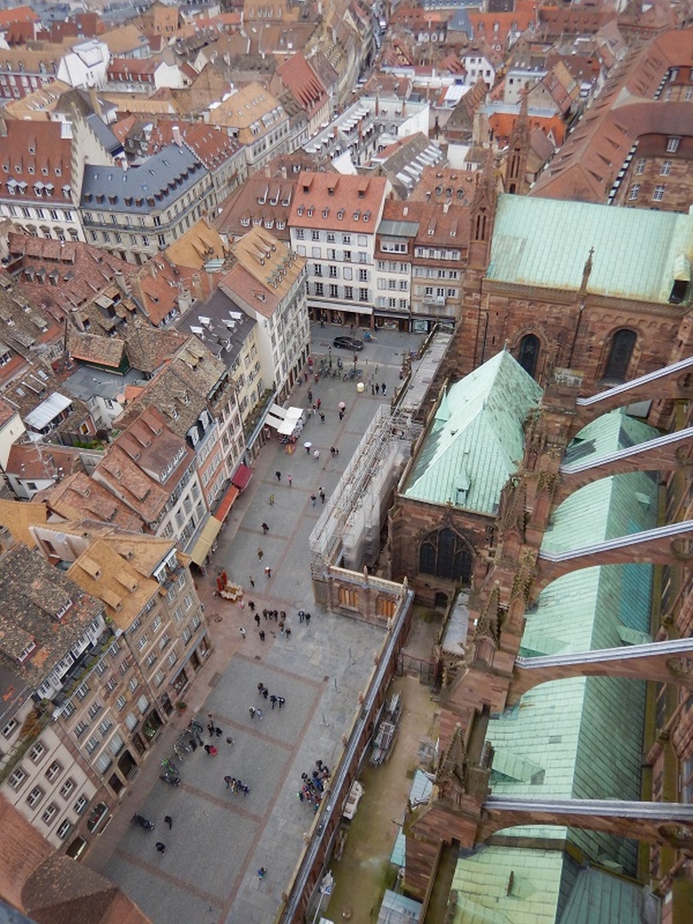 panorama din turnul catedralei