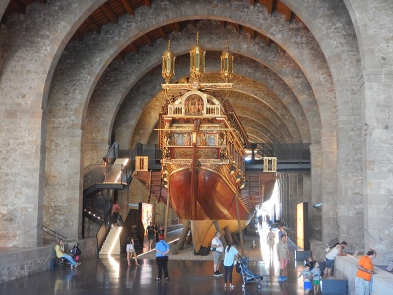Muzeul Maritim barcelona | vase maritime |