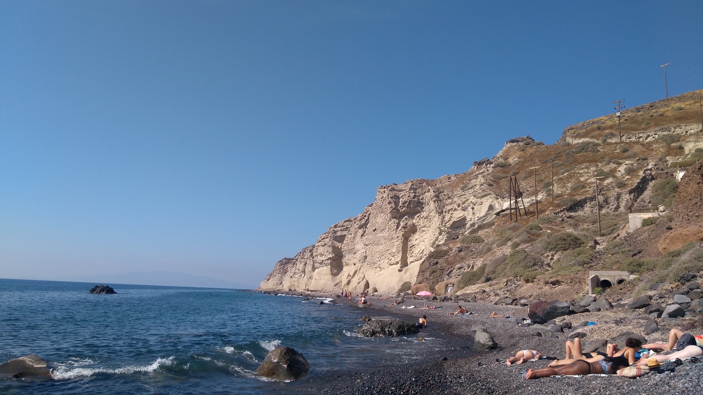 Katharos beach | plaja Oia |