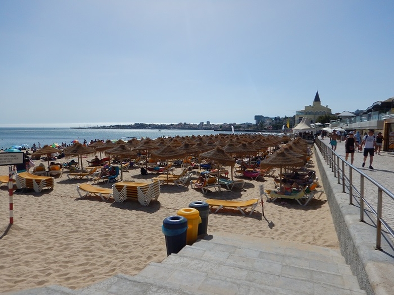 Praia do Tamariz | plaja Estoril | Calatorul Multumit |