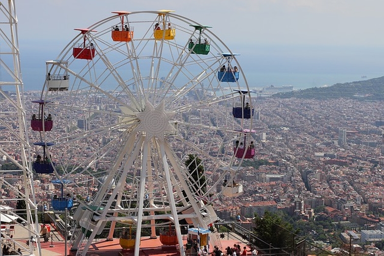 Tibidabo Barcelona | parc distractii Barcelona | 