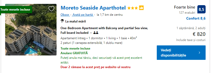 Moreto Seaside | Obzor |