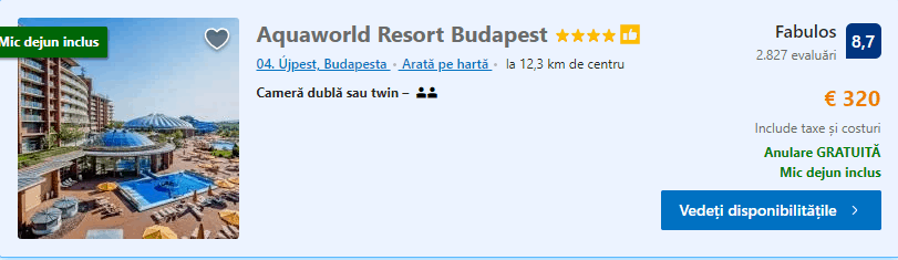 Aquaworld Resort Budapest | Aquaworld Budapesta | Budapesta | spa |