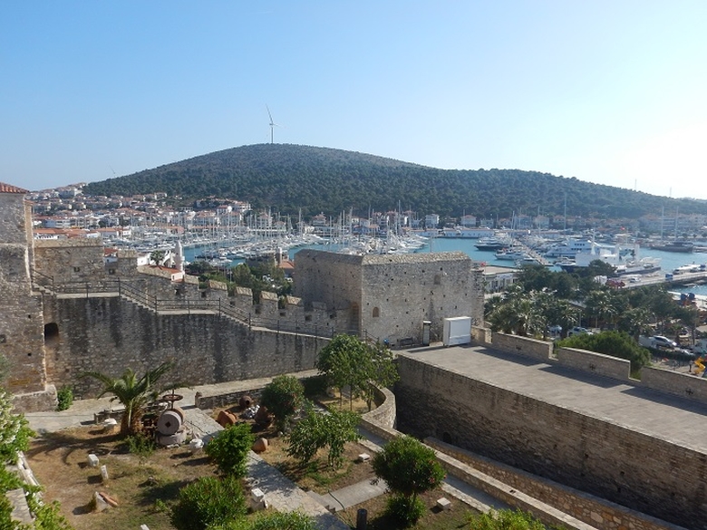 panorama castel | castel Cesme | atractii Cesme | vacanta Cesme | Calatorul multumit |