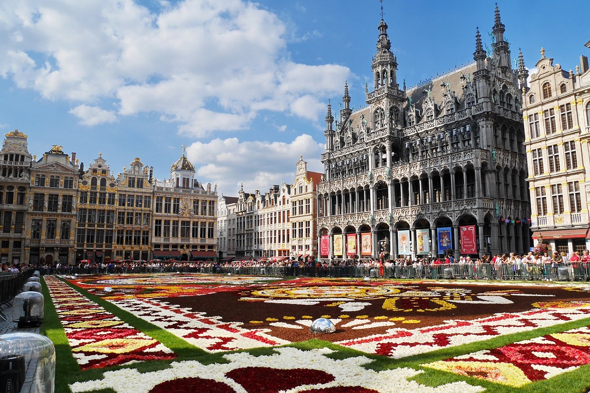 eveniment Flowercarpet Bruxelles | Belgia | evenimente florale |