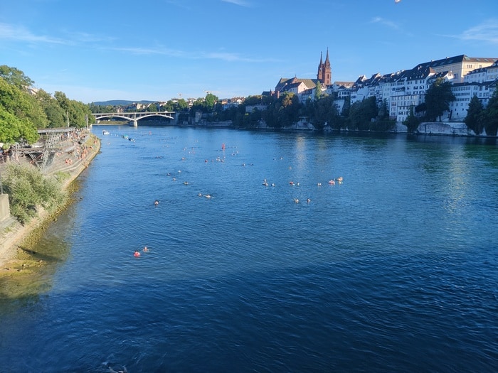 basel si rinul | raul Rin | Rinul in Basel | Mittlerebrucke basel |