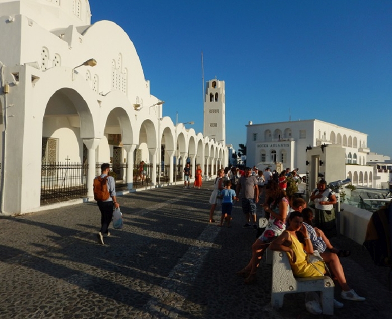 Catedrala ortodoxa din Fira | insula Santorini |