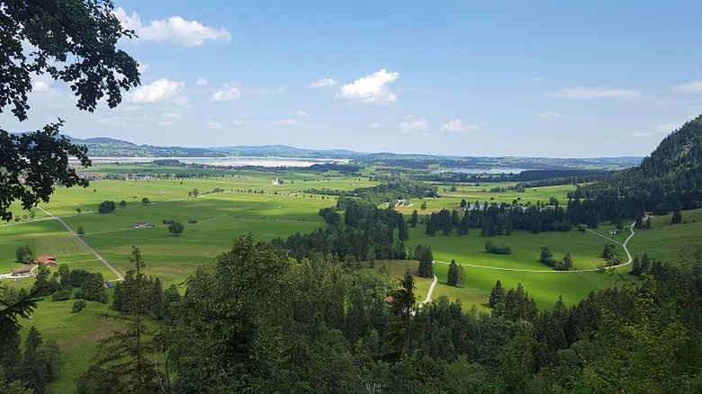 priveliste Castelul Neuschwanstein | Calatorul Multumit |