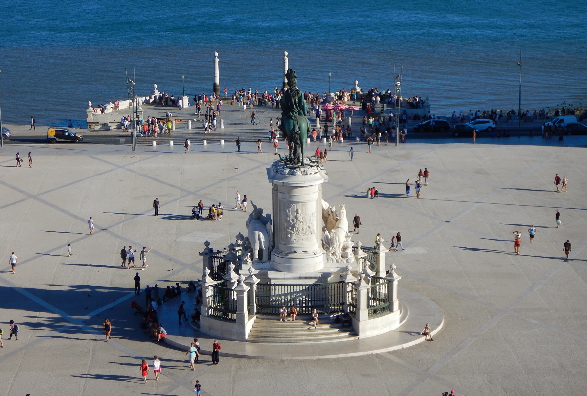 Recomandari Lisabona | Piata Comertului | foto Calatorul Multumit |