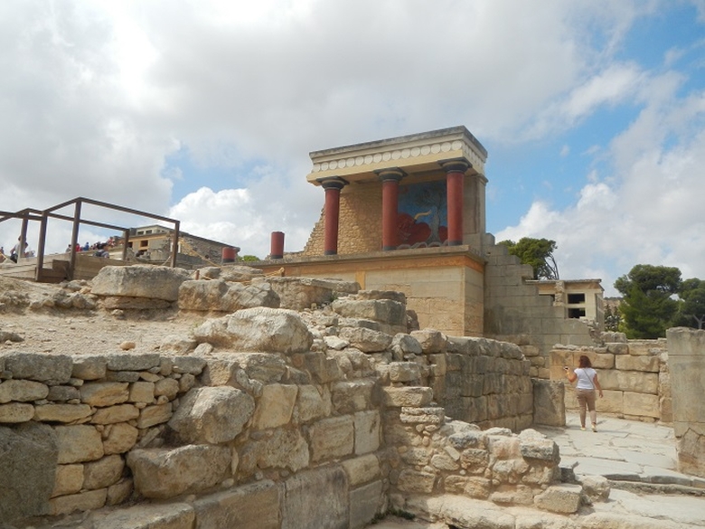 palatul Knossos | Knossos Creta | Calatorul Multumit |