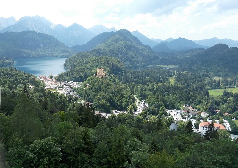 Castele Bavaria | Neuschwanstein castel | panorama Neuschwanstein |