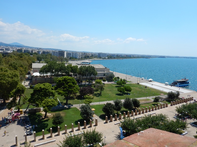 imagini Salonic | panorama din Turnul Alb | Grecia |