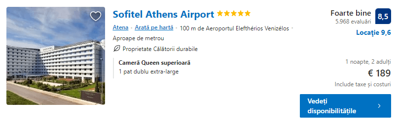 Sofitel Athens Airport | cazare aeroportul Atena |