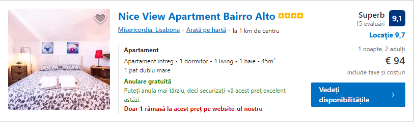 Nice view apartament bairro | cazare Bairro Alto Lisabona | 