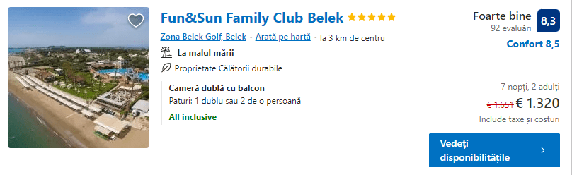 Fun Sun Family Club Belek