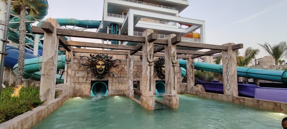 Atlantis Aquapark | parc Atlantis | Medusa Lair | Trident Tower |