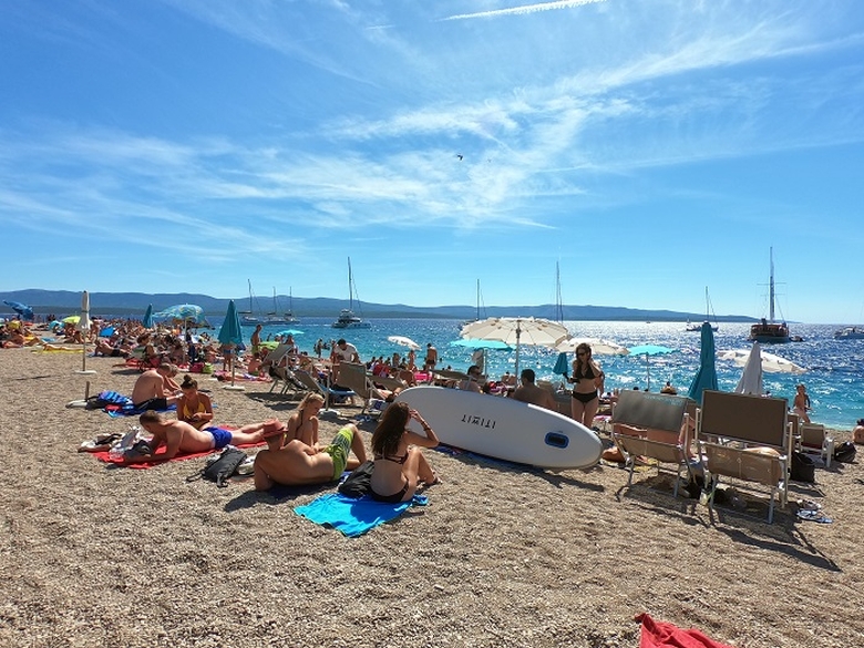 plaja Cornul de Aur | Golden Horn beach | Croatia beach | insula Brac | Brac | Croatia |