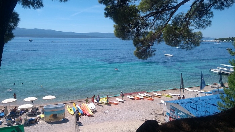 plaja insula Brac | Brac Croatia | windsurfing |