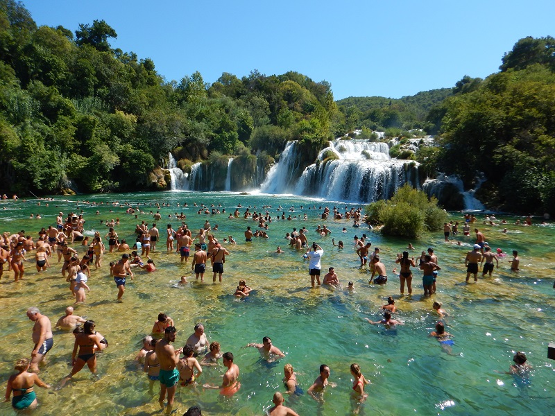 Krka cascada Skradinski Buk