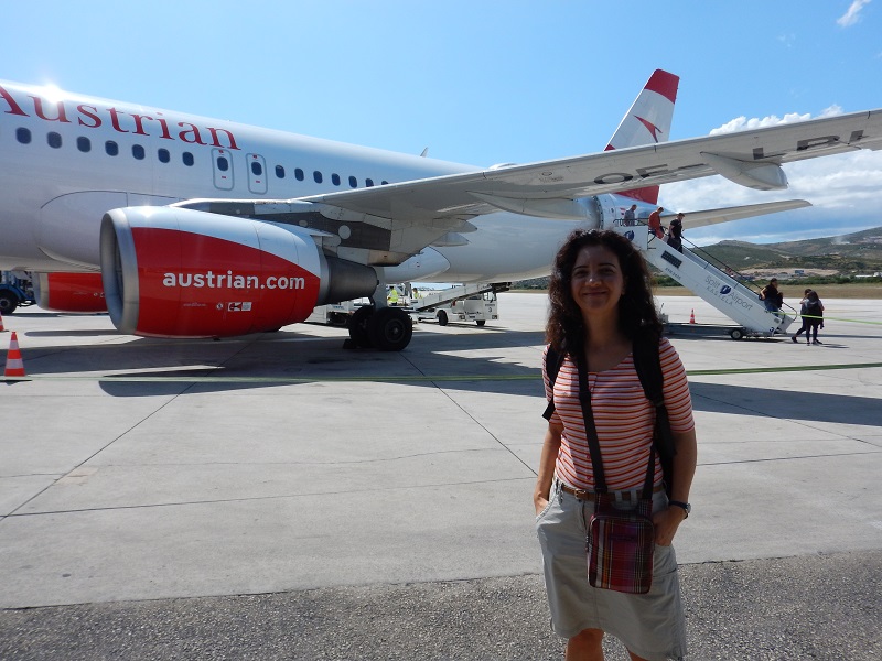 zbor cu Austrian | Viena Split | calatorul multumit in croatia |