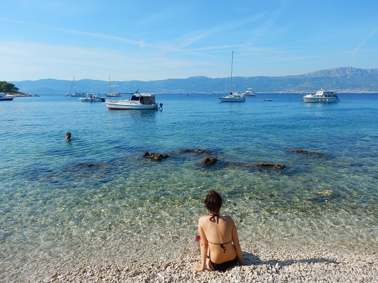 plaja Trogir | Calatorul multumit