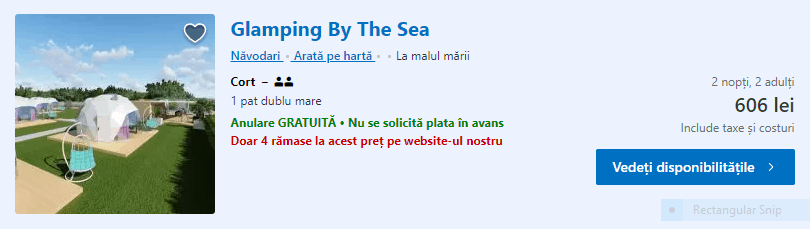Glamping by the Sea | Navodari | cazare la mare | cazare la cort |