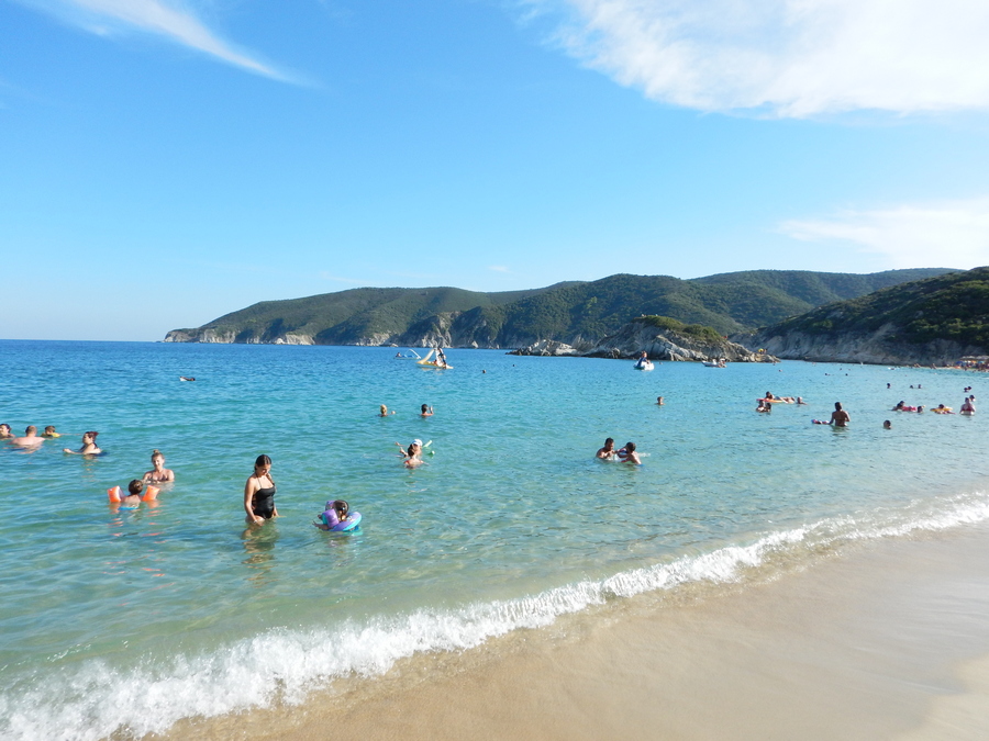 Kalamitsi beach | plaje bratul Sithonia | Calatorul multumit