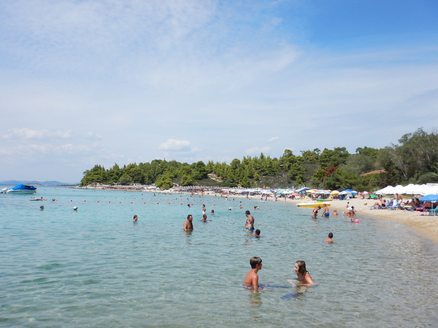 Kalogria beach | bratul Sithonia | Calatorul multumit