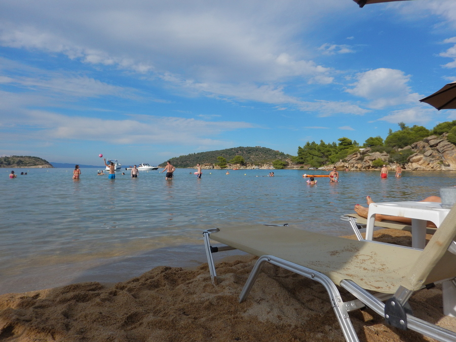 Talgo beach bar |bratul Sithonia |Halkidiki| Calatorul multumit