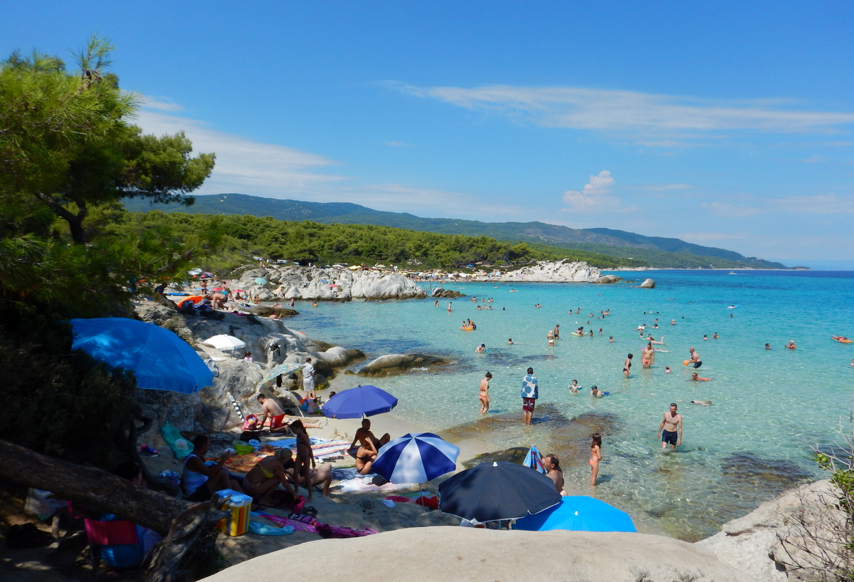 plaja Portokali | Halkidiki | Calatorul multumit