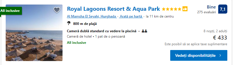 Royal Lagoons Resort | cazare in Hurghada |