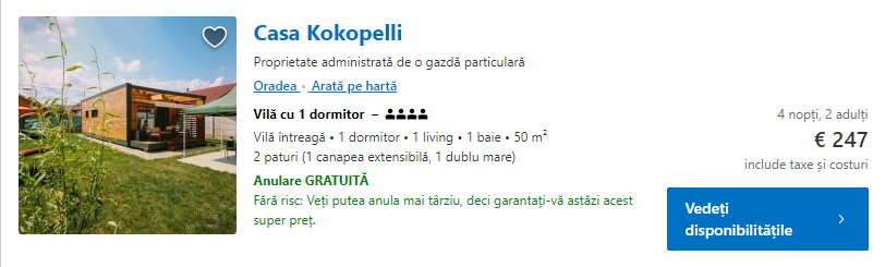 Casa Kokopeli | cazare Oradea |