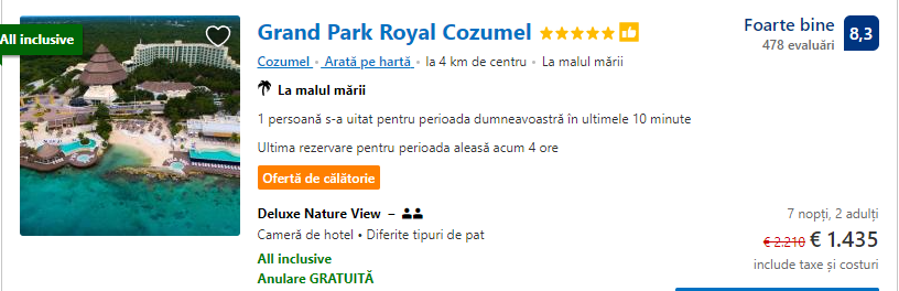 Grand Park Cozumel Revelion | cazare Cozumel |