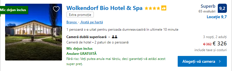 Wolkendorf Bio hotel Brasov | cazare Brasov |