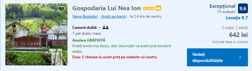 Gospodaria lui Nea ion | cazari in Brasov | cazari la gospodarii taranesti | calatorul multumit |