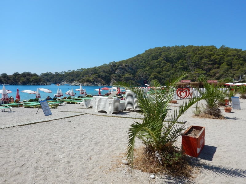 plaja Oludeniz | Kumburnu beach | laguna Oludeniz | laguna albastra | Turcia |