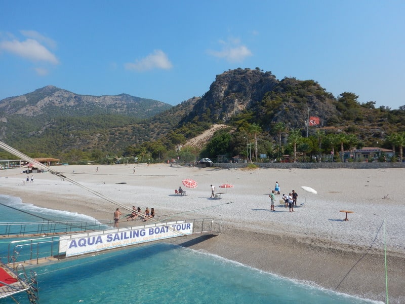 vase de croaziera | valea fluturilor | plaja din Oludeniz | 