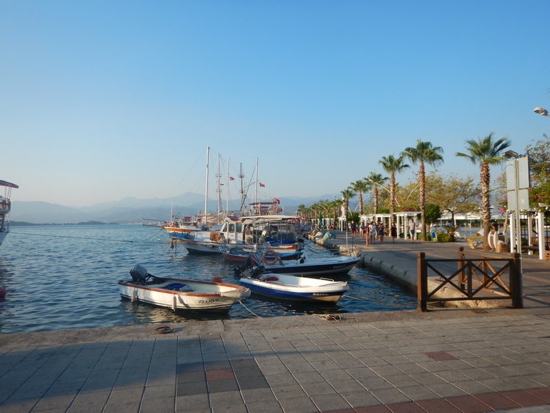 faleza Fethiye | port Fethiye | Turcia |