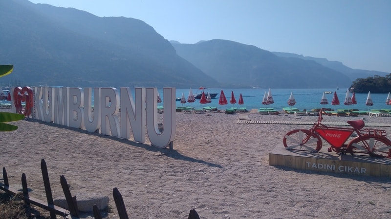 plaja Kumburnu | Kumburnu beach | Oludeniz | statiuni Turcia |