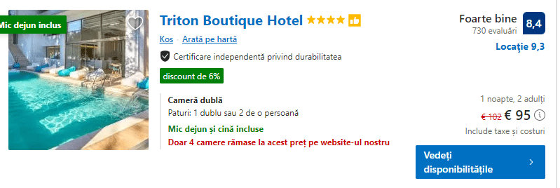 triton boutique hotel | demipensiune in kos grecia | cele mai frumoase hoteluri din kos |