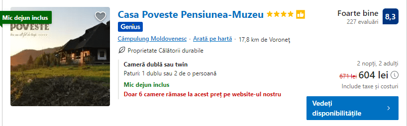 Casa Poveste | Campulung Moldovenesc case traditionale |